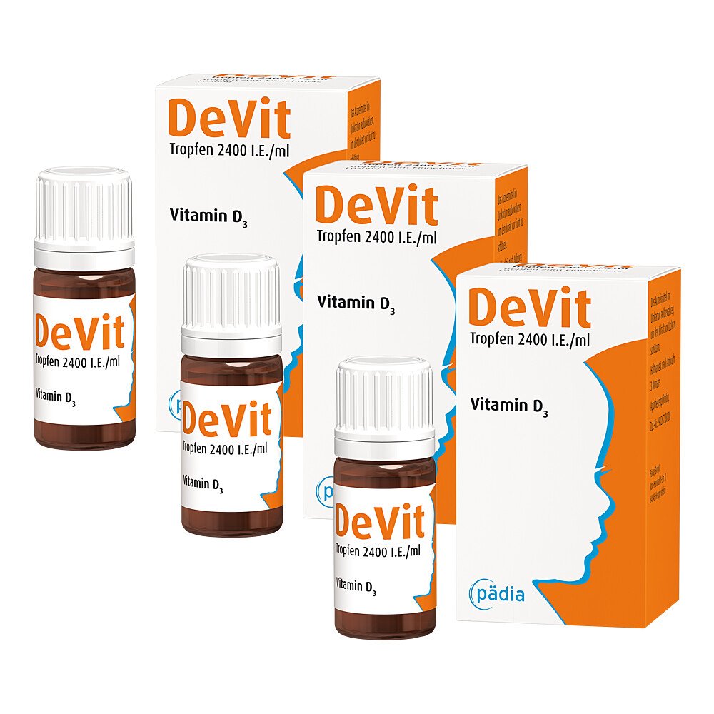 Pädia GmbH Devit Tropfen 2400 I.e./ml Tropfen zum Einnehmen 12426566