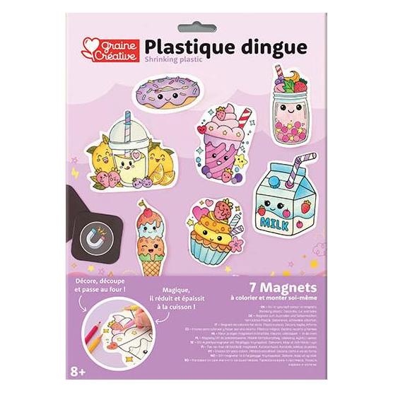 Creative Graine Krimpfolie Set Kawaii Magneten (GC-540223)