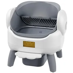 Rojeco FJ108 Intelligente Katzentoilette (Katzenklo offen, Selbstreinigendes Katzenklo), Katzenklo