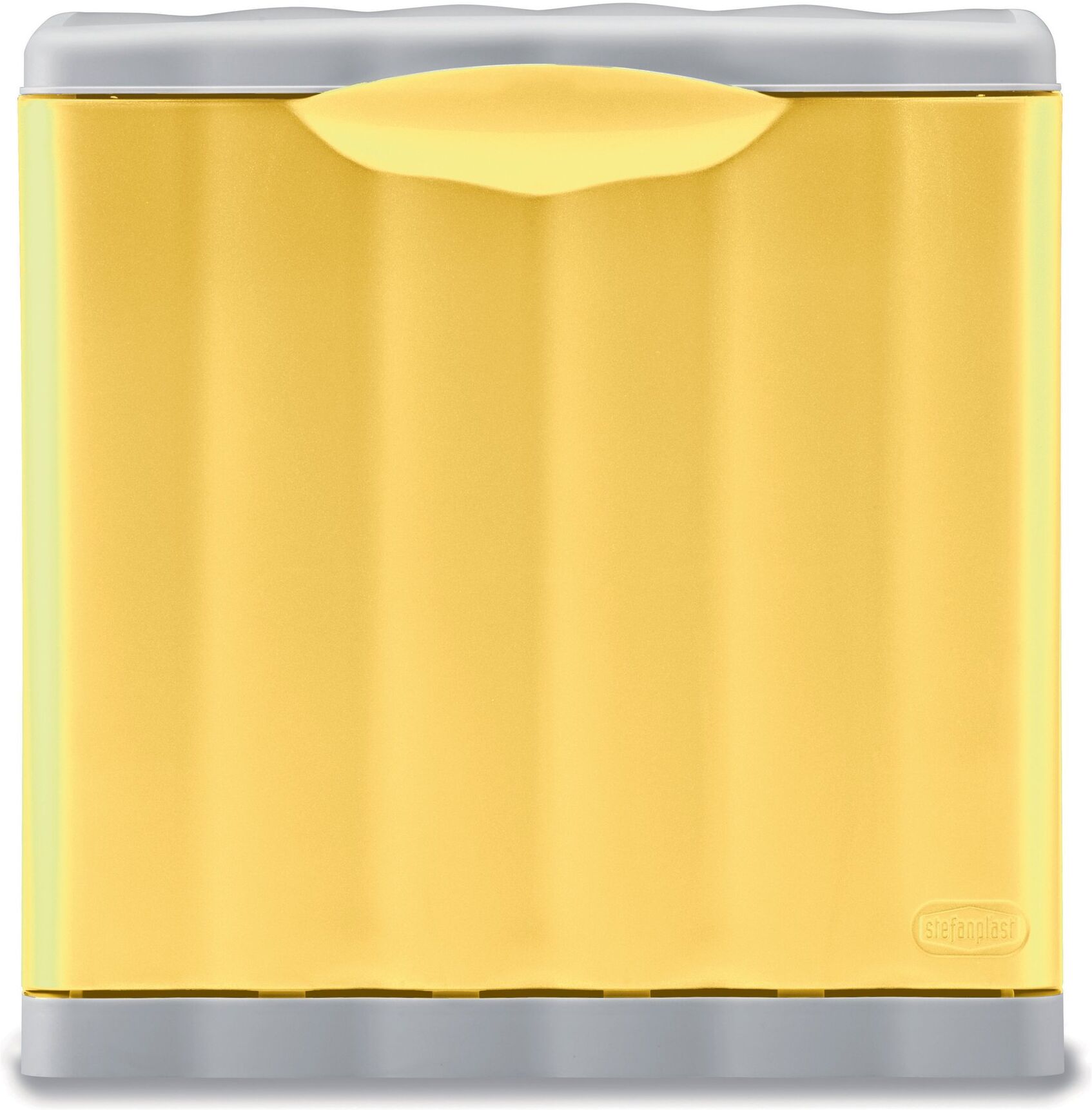 Pattumiera Stefanplast 42551 AMICA impilabile Giallo