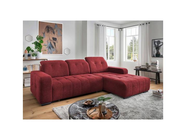 ECKSOFA Vicari Rot S: 185x292 cm