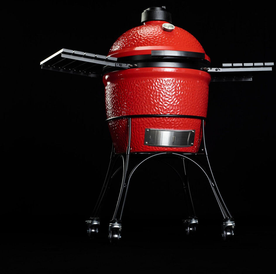 Kamado Joe Classic Joe I Ceramic Charcoal Grill - with FREE Ceramic Pizza Stone Red 46cm W