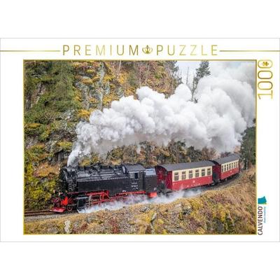 CALVENDO Puzzle 99 7243-1 der Selketalbahn bei Harzgerode | 1000 Teile Lege-Größe 64x48cm Foto-Puzzle für glückliche Stunden