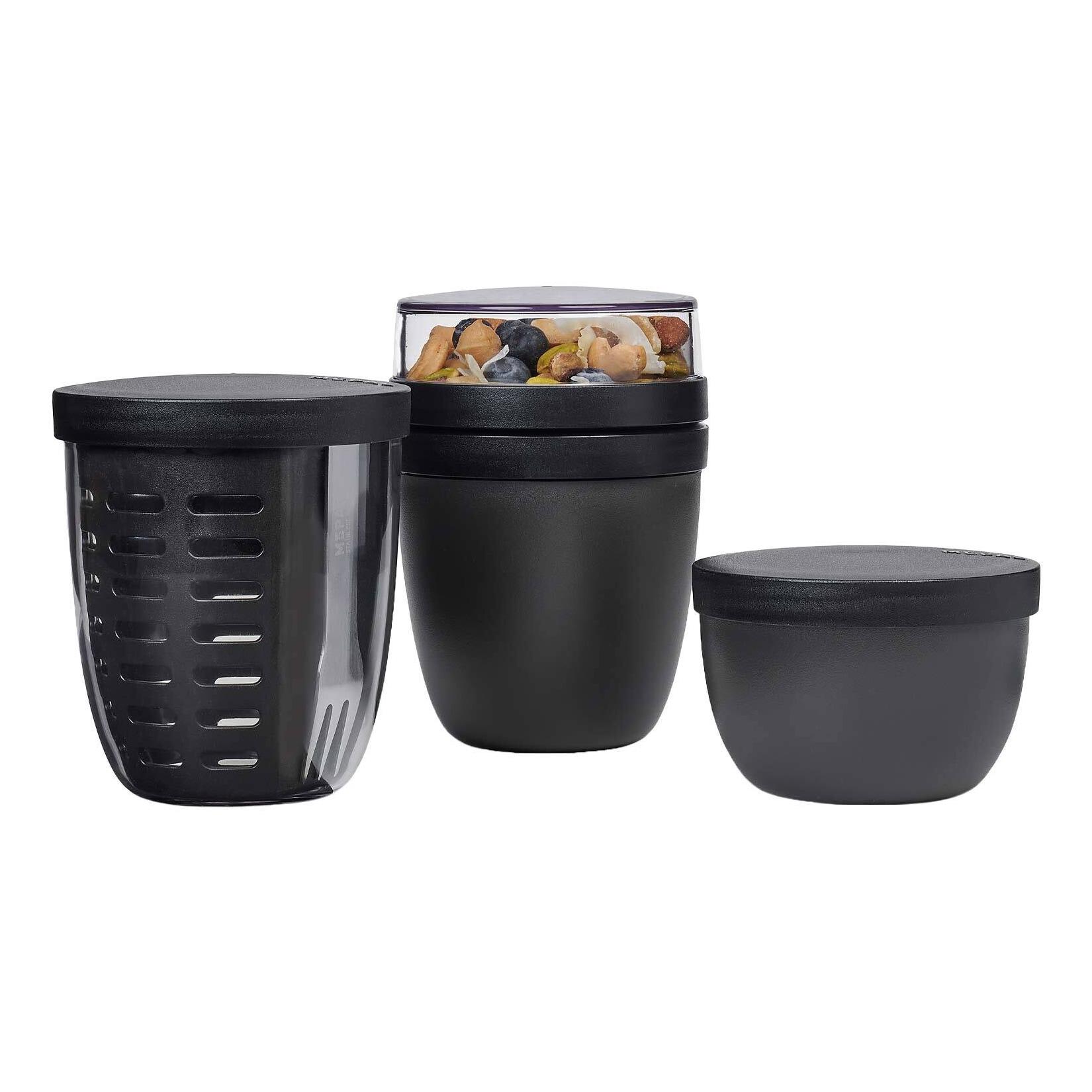 Mepal Lunchpot, Fruitpot und Snackpot Ellipse 3-tlg.