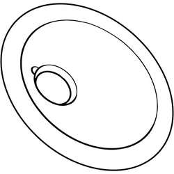 Hansa Wasserschale d:190mm klar fürMurano, 59912517 59912517