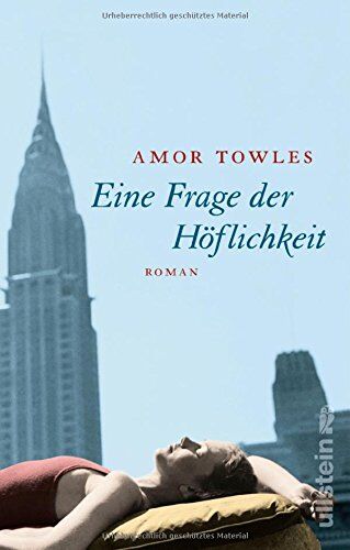 Amor Towles - Eine Frage der Höflichkeit: Roman - Preis vom 11.10.2026 03:10:56 h