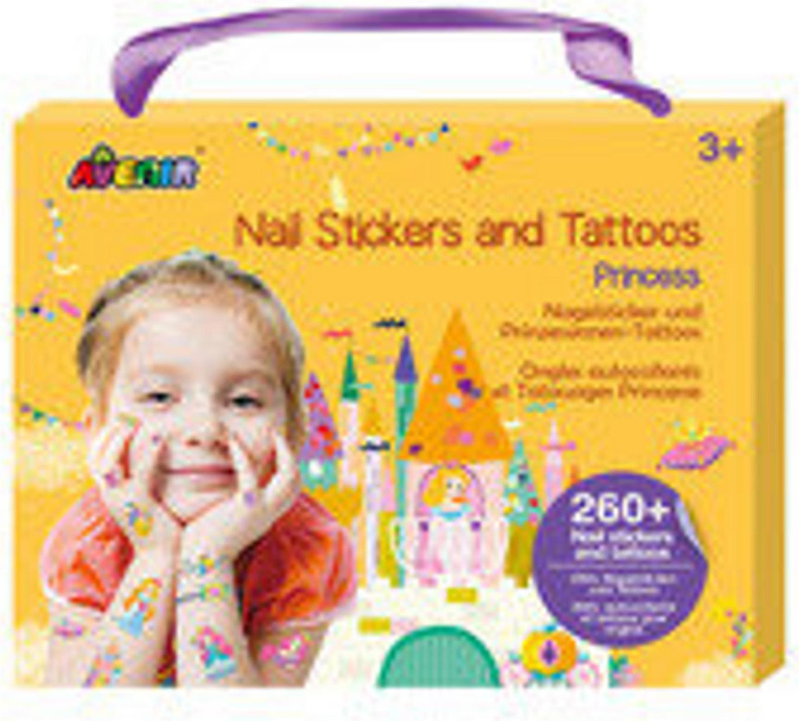 Avenir Nagelstickers & Tattoos Prinses