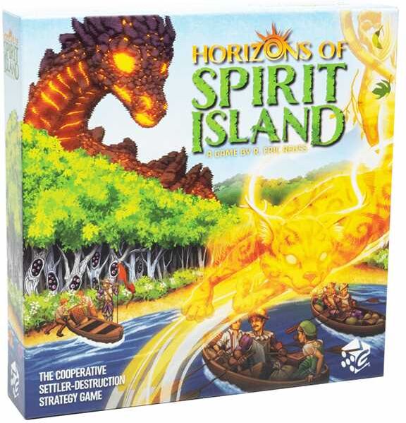 Horizons of Spirit Island Cooperative Board Game by Greater Than Games