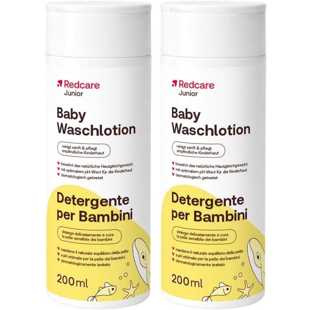 Redcare Junior Baby Waschlotion x2 2x200 ml Reinigungsmittel