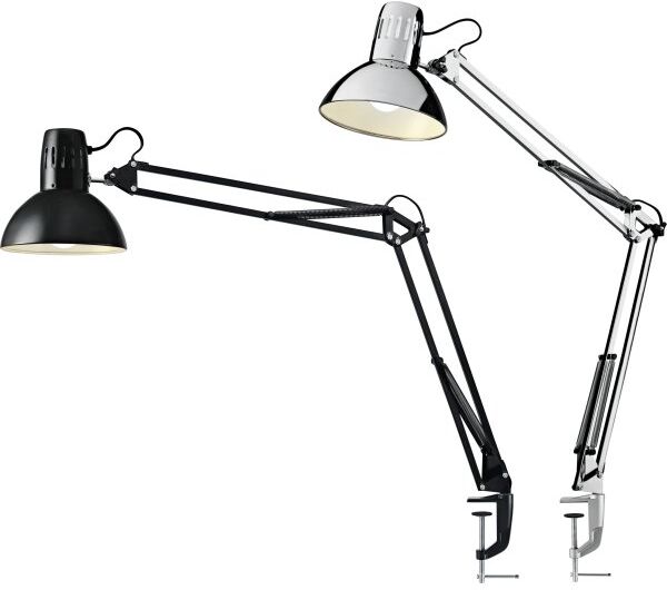 Hansa Manhatten Led Arkitektlampe, Sort M/ Klemme