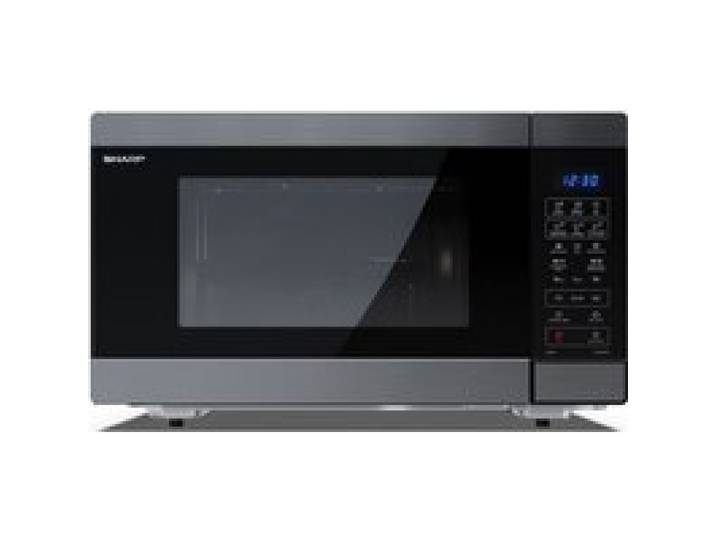 Micro-ondes - SHARP - 42 L - 1550 W - Noir Acier Inoxydable