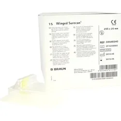 SURECAN Portkanüle 20 Gx20 mm m.Wings 1 St