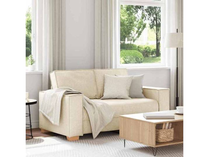 SOFA FIX - 2 places - Canapé de Séjour - en lin 160x78x84 cm - SOFA-SALON 0_213522