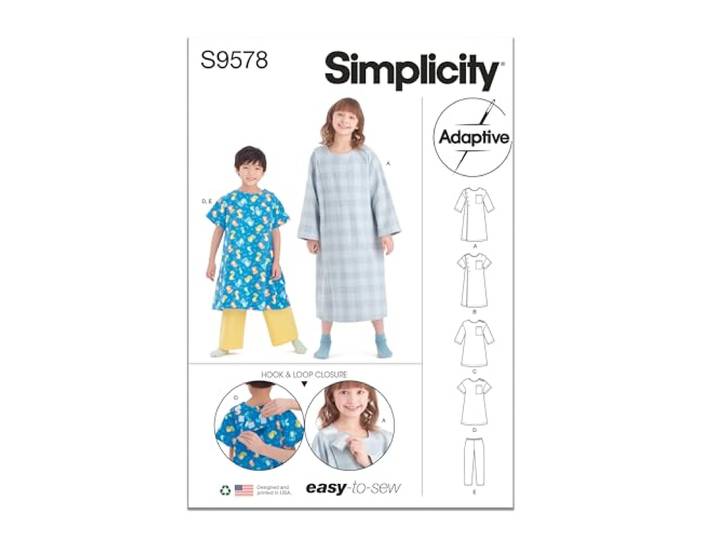 Simplicity SS9578HH Sportkleding voor kinderen HH (3-4-5-6)