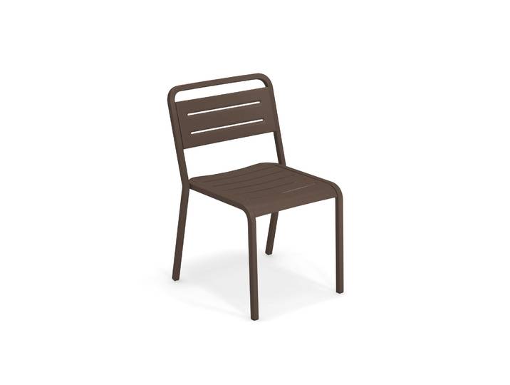 4er Set Emu Urban Stapelstuhl Aluminium