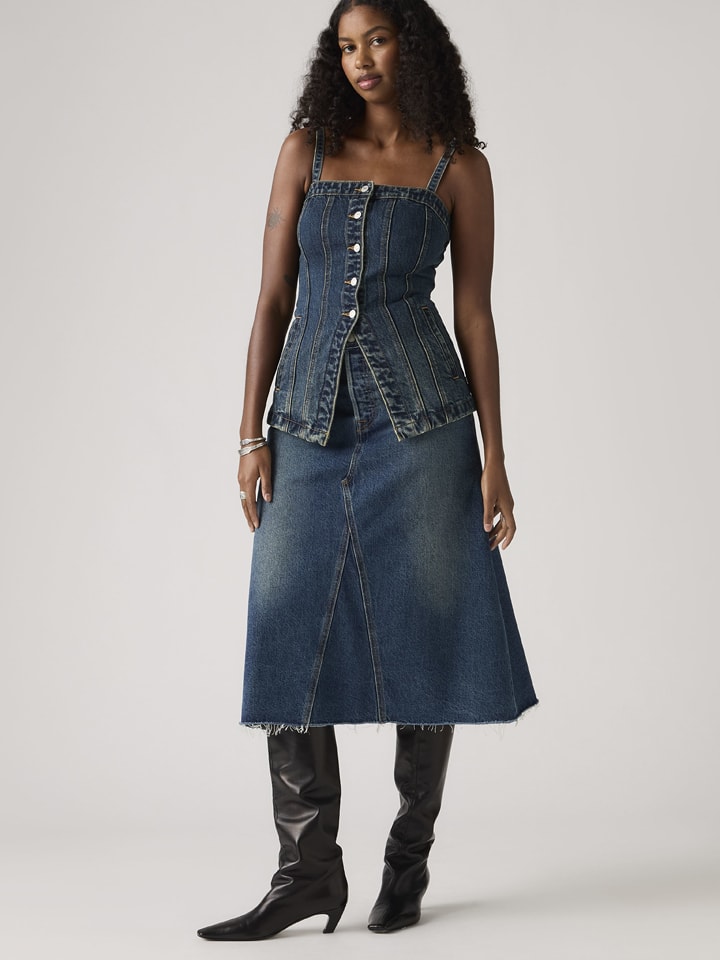 Levi's Jeansrock in Dunkelblau - W31