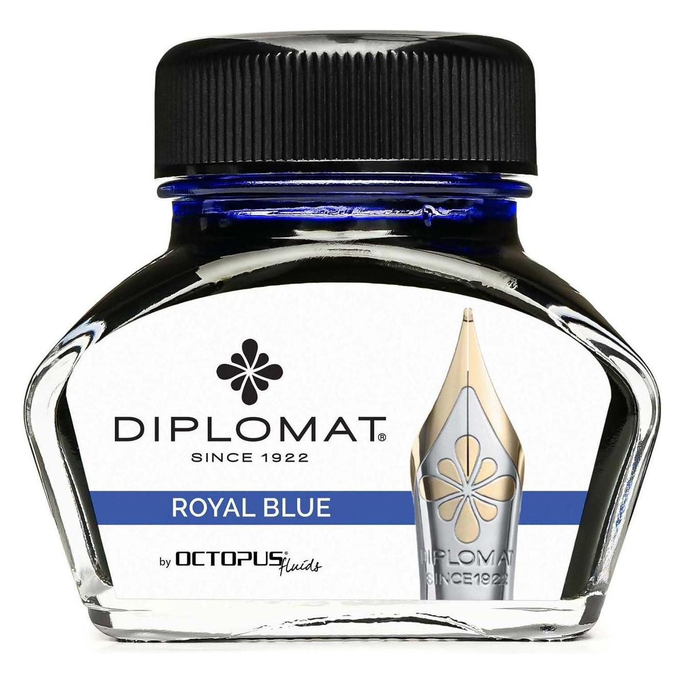 Diplomat Tintenglas Königsblau 30ml (Blau, 1 Stk.) (D41001003)