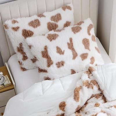 Coma Inducer® Highland Spotty Brown Plush Pillow Sham (2-Pack)