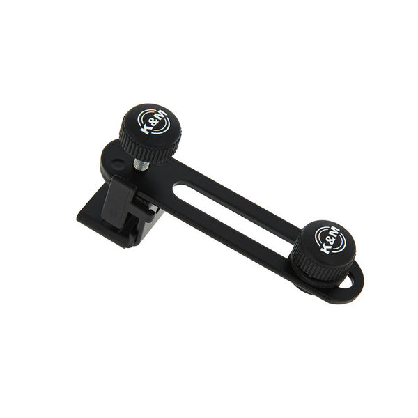 K&M ; 24035 Microphone Holder BD BK