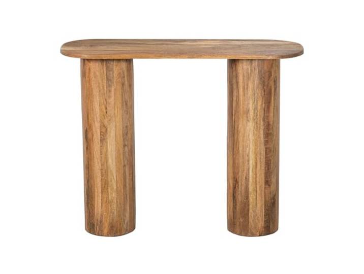 DRW Konsolentisch für den Eingangsbereich, aus Holz, Natur, 91 x 38 x 75 cm