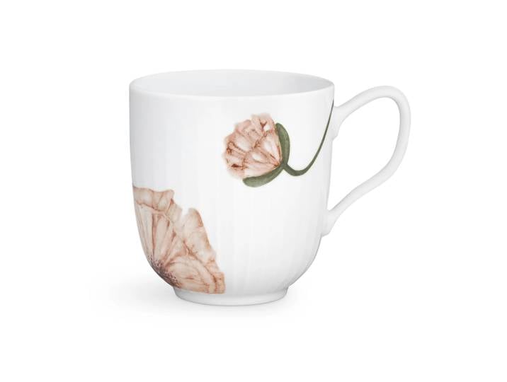Kähler Tasse Hammershøi Poppy 33cl Blanc