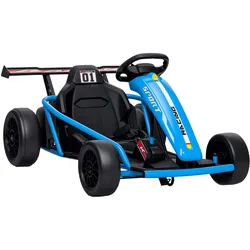 KINDER-ELEKTRO-GOKART 24 V 6-13km/h Musik und Hupe