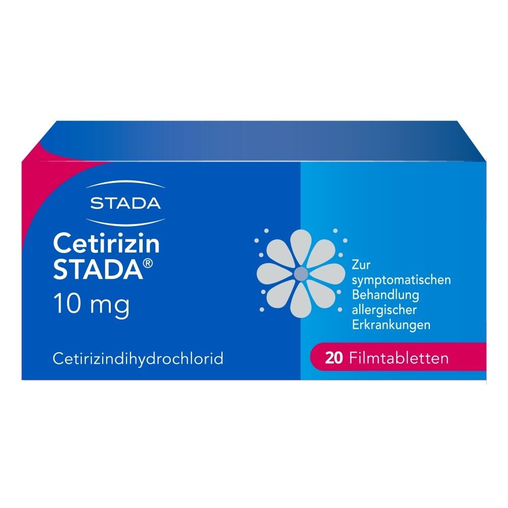 Cetirizin Stada 10 mg Filmtabletten 20 St
