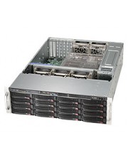 Supermicro SC836 BE16-R920B Rack einbaufähig 3U Erweitertes ATX SAS Hot-Swap 920 Watt Schwarz USB/seriell (CSE-836BA-R920B)