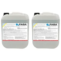 FABA Flächendesinfektionsmittel 2 x 5 L Flächendesinfektion Oberflächen Desinfektionsmittel ohne Alkohol
