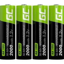 Green Cell HR6 Mignon (AA)-Akku NiMH 2000 mAh 1.2 V 4 St. GR02
