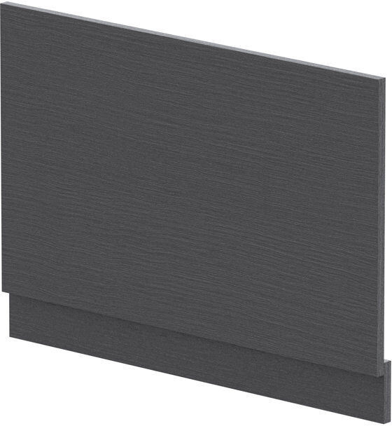 Nuie 800Mm Bath End Panel Graphite Grey