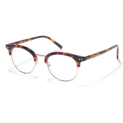 Brille Retro Collection R1760 in Havanna/Gold