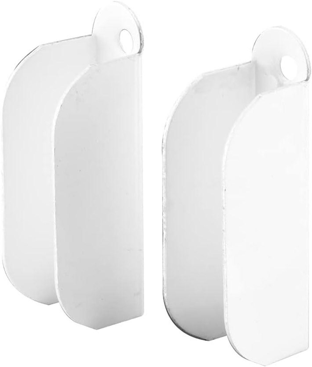Wit Universele Raamscherm Hangers - Top Hangers voor Raambekleding - 3/8 inch