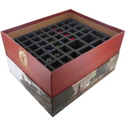 Feldherr AV02SET - Schaumstoff-Set für Scythe: Legendary Box, Brettspielbox (Kunststoff, Schaumstoff)