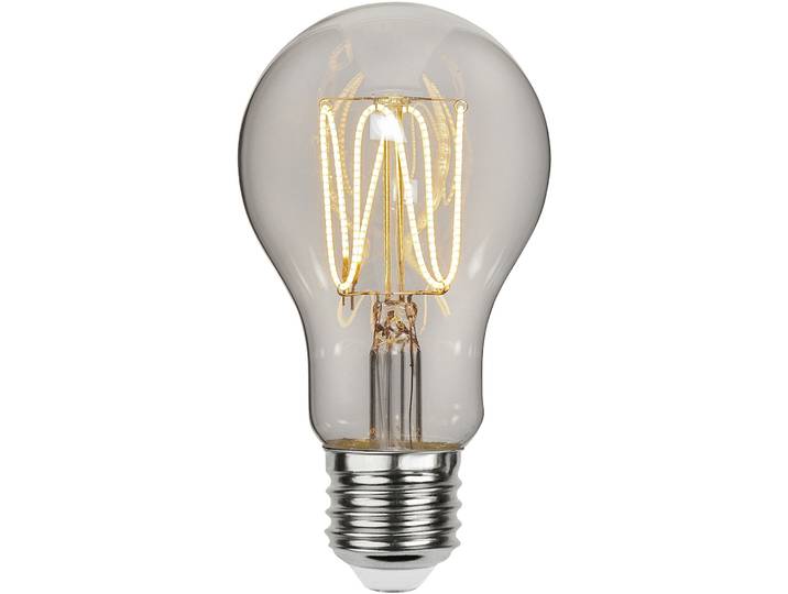 Bulbs Leuchtmittel Bulb Glas E27 T 6 cm 3 W - Farbe: Transparent - LED - Lichtfarbe: Warmweiss - Leuchtmittel- LED Leuchtmittel