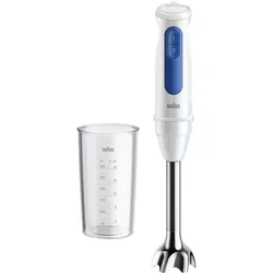 Braun MultiQuick 3 MQ30001, Stabmixer, Weiss, Blau