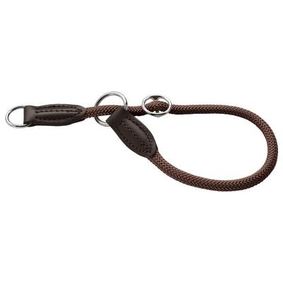 Hunter - T-Collar Freestyle - Hundehalsband Gr Halsumfang max. 60 cm - Ø 10 mm braun