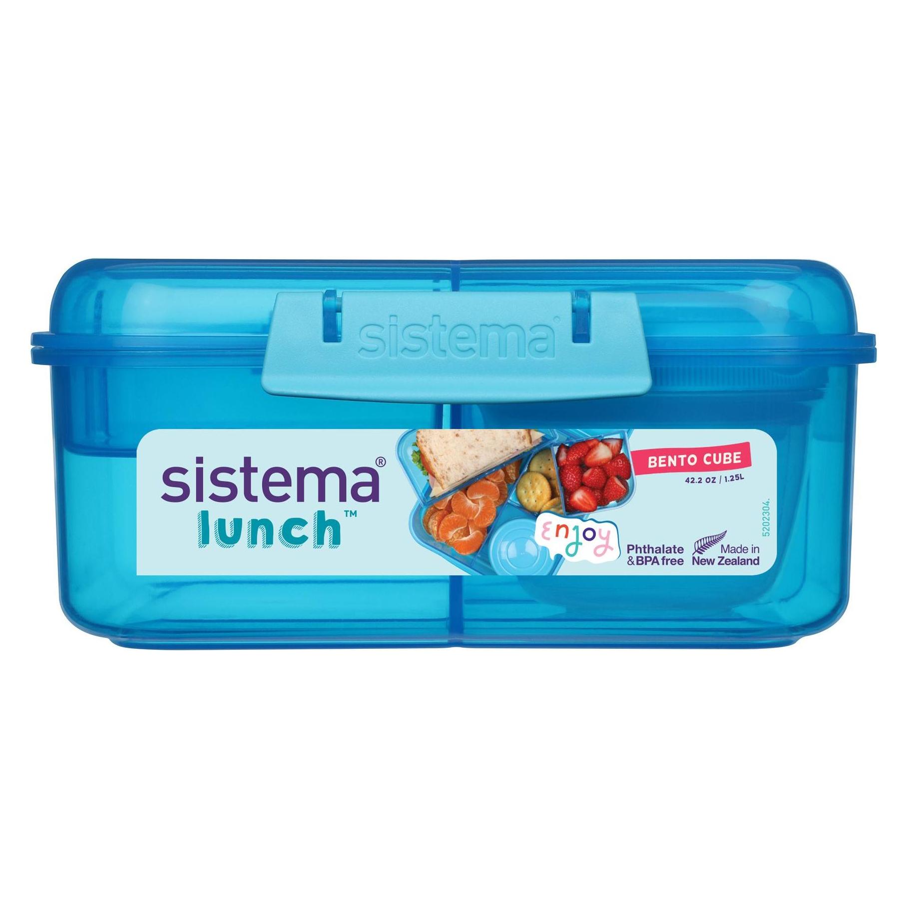 Sistema 1.25L Bento Cube LunchBlue (416852)