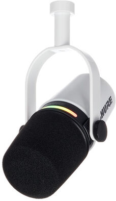 Shure MV7 Plus White blanc