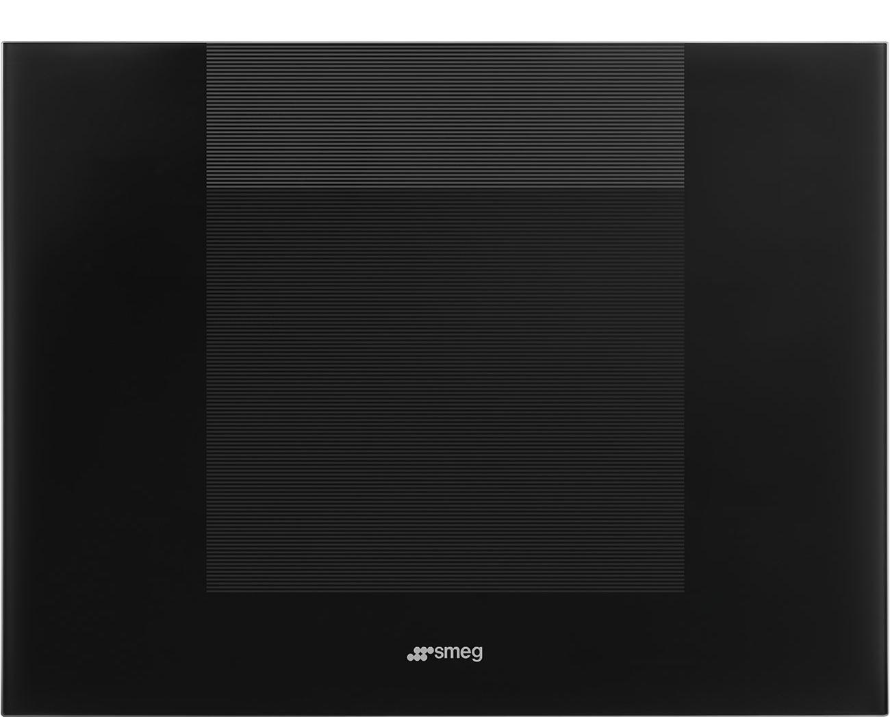 Smeg CVI120B3E, Kompressor-Weinkühlschrank, Einbaugerät, Fassungsvermögen: 20 Flaschen, Leistung: 40 W, Farbe: Schwarz, Farbe: Schwarz