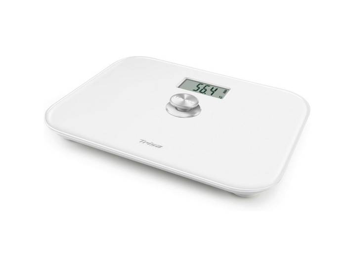 Trisa Electronics Personenwaage, Weiss, Glas, 32x2.50x26 cm, RoHS, Fsc, Badaccessoires, Personenwaagen