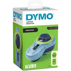 DYMO Junior Prägegerät - Etikettiergerät für Zuhause Blister