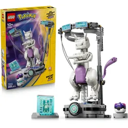LEGO Pokémon SMART Play: Mewtwus Ausbruch aus dem Labor kompatibles Set 72163