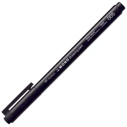 Tombow MONO drawing pen 005 Fineliner 0.2 mm Schwarz