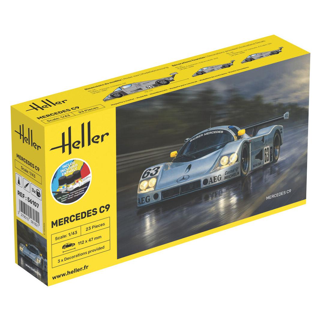 Heller STARTER KIT Mercedes C9 (56107)