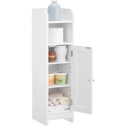 Vasagle, Badezimmerschrank, Elise (18 x 20 x 80 cm)