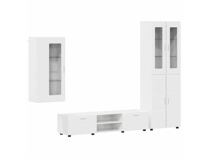 RJPLMFV TV-Möbel aus Holz mit Stauraum für Wohnzimmer Modernes Design, matte Oberfläche, geräumige Aufbewahrung, Verwendung im Innenbereich, einfache Wartung