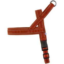 Hurtta Casual sele, cinnamon 100 cm (100, Hund, Spazieren), Halsband + Leine