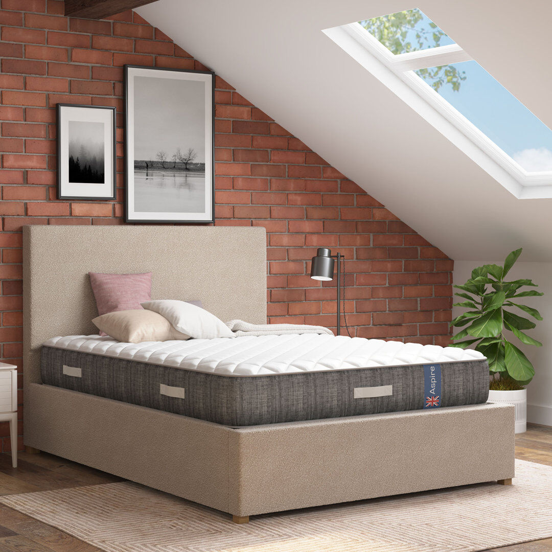 Aspire Medium Comfort Pocket+ Memory Hybrid Mattress 150 x 200 cm