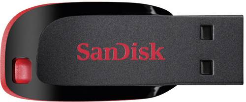 SanDisk Cruzer Blade USB-Stick 16GB Schwarz SDCZ50-016G-B35 USB-A (USB 2.0)